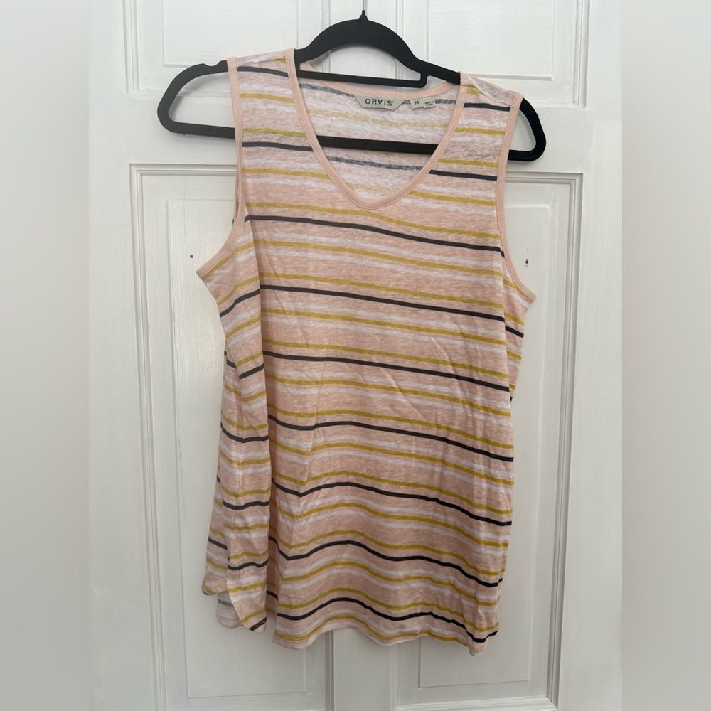 Orvis Women's Multicolor Striped Tank Top